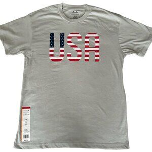 Celebrate It USA America Flag Crewneck T-shirt Size Mens M